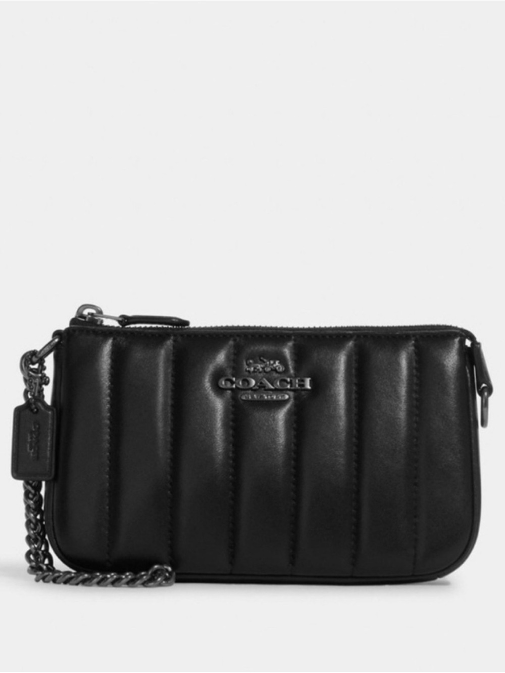 Coach Nolita 19 with Chain and Linear Quilting